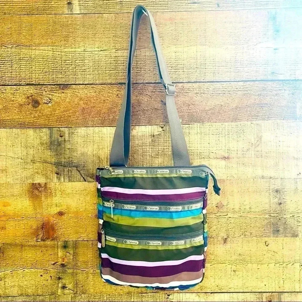Lesportsac Denver Stripe Crossbody